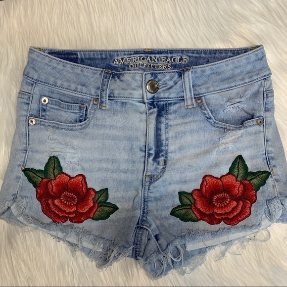 American Eagle Super Stretch Denim Shorts - Picture 2 of 12